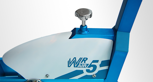 Detalhe resistência Aquabike WR5