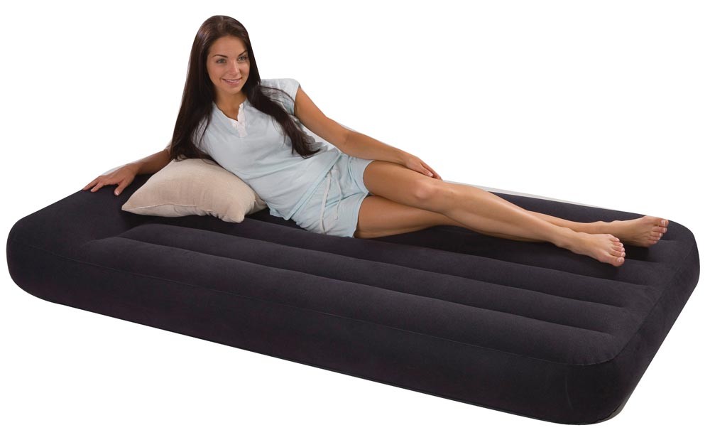 Colchão insuflável Pillow Rest Intex - 99x191x23cm