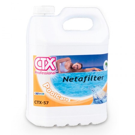 Desincrustante líquido filtro areia netafilter CTX-57