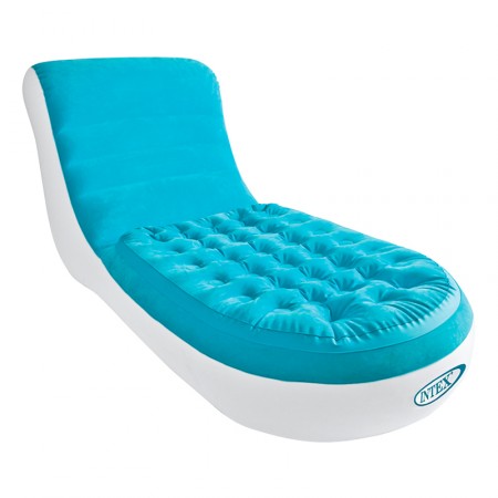Sofá-cama insuflável Splash Lounge Azul