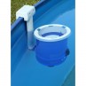 Filtro cartucho para piscina circular GRE Lanzarote chapa branca