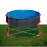 Espaço necessário para a instalação da piscina Granada circular