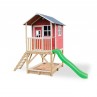 Casa de madeira para crianças - Loft 500 Exit vermelha