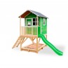 Casa de madeira para crianças - Loft 500 verde