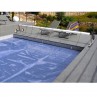 Cobertura térmica solar 12x6 m azul