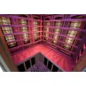 Interior Sauna Infra-vermelhos Apollon 2/3 lugares