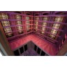 Interior Sauna infravermelhos Apollon 3/4 lugares