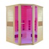 Sauna Ruby Corner cor-de-rosa