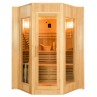 Frontal Sauna de Vapor Zen para 4 Pessoas