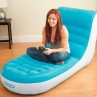 Sofá-cama insuflável Splash Lounge Azul 