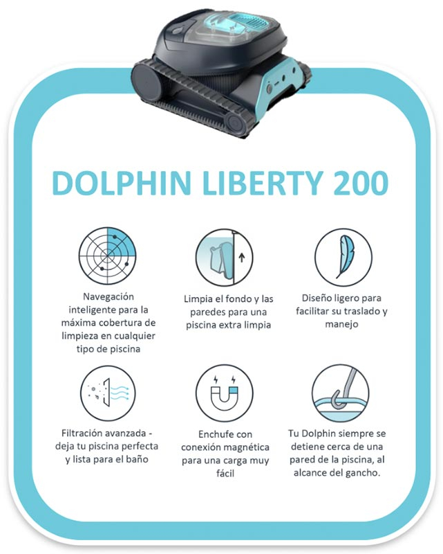 Limpa-fundos Dolphin Liberty 200