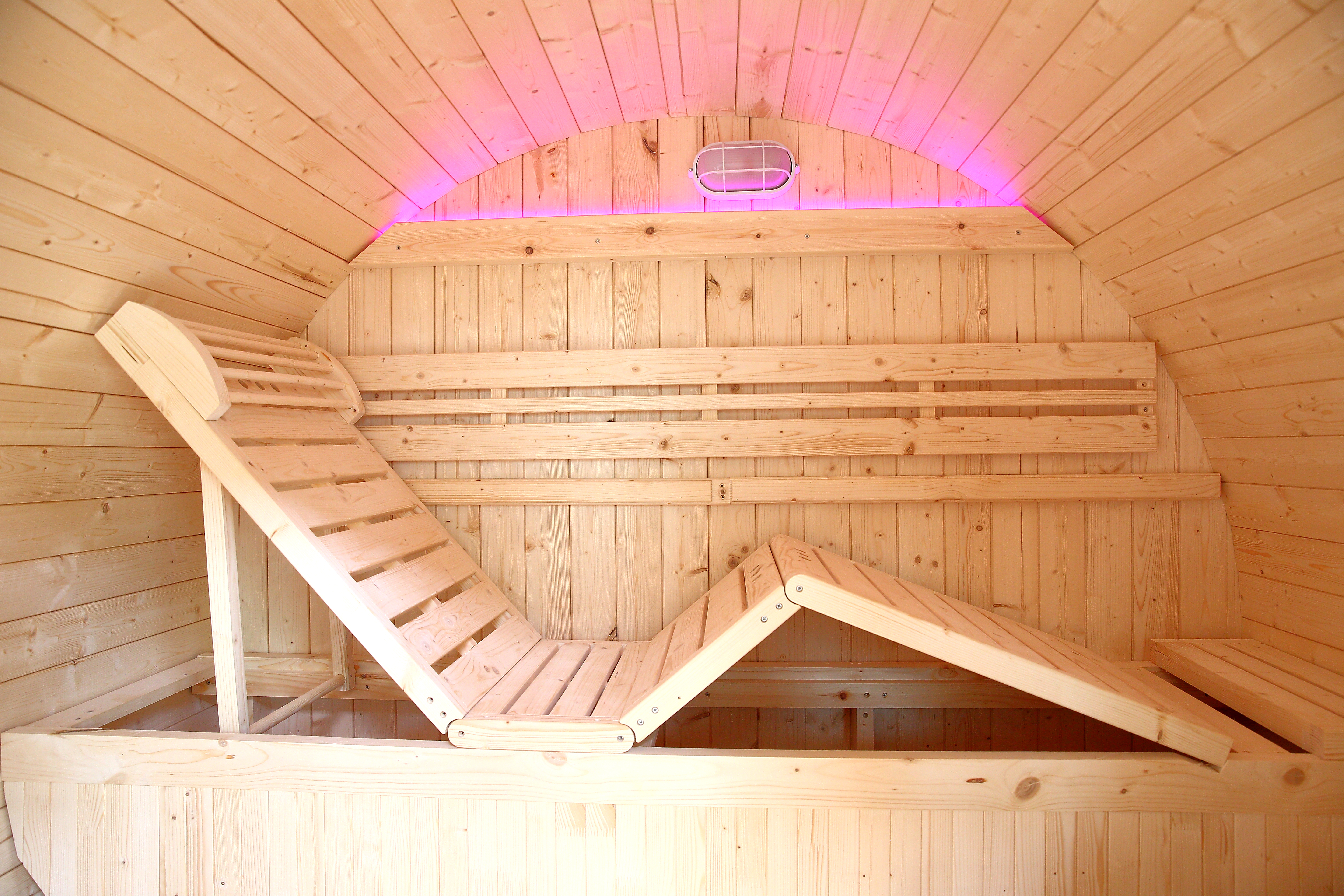 Interior Sauna Gaïa Bella