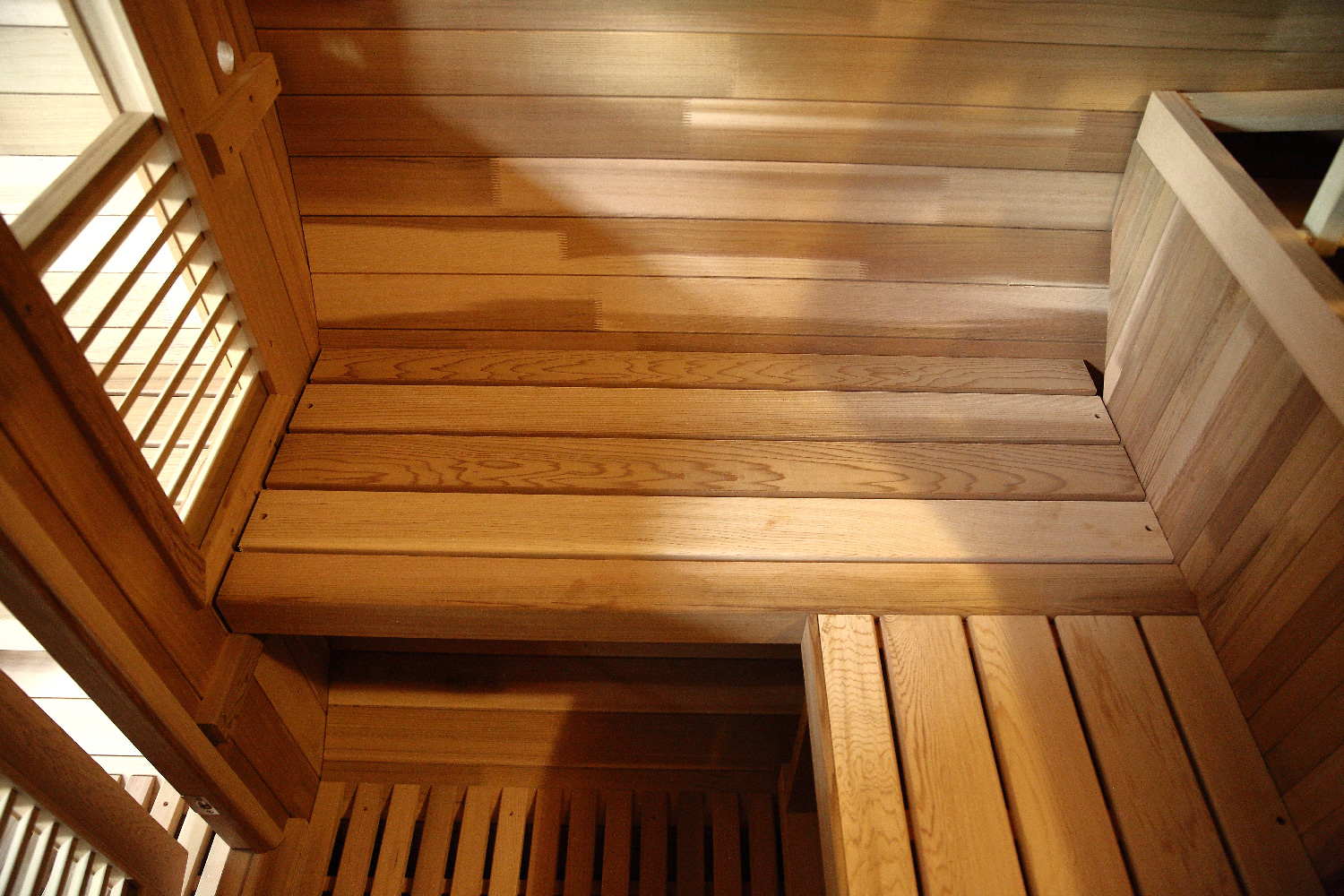 Interior Sauna Gaïa Rossa