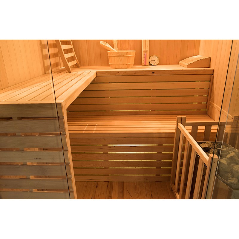 Interior sauna Sense de vapor