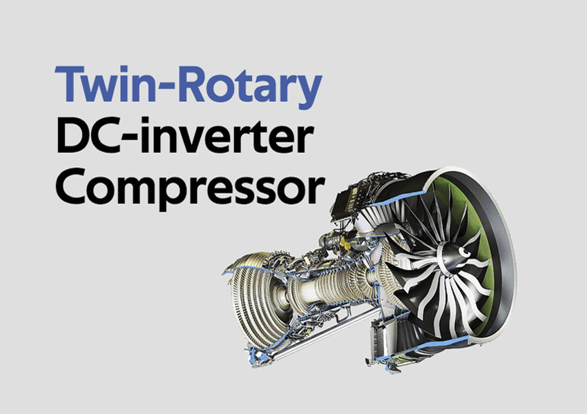 Twin Rotary DC Inverter