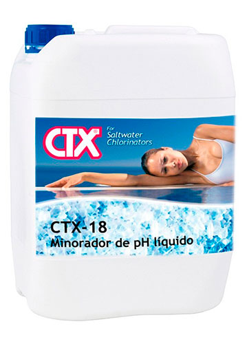 Diminuidor PH líquido cloração salina CTX-18