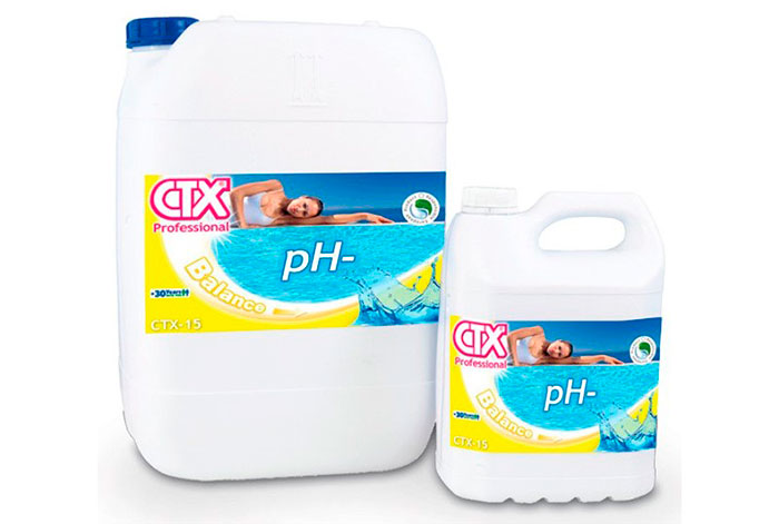 Diminuidor pH líquido CTX