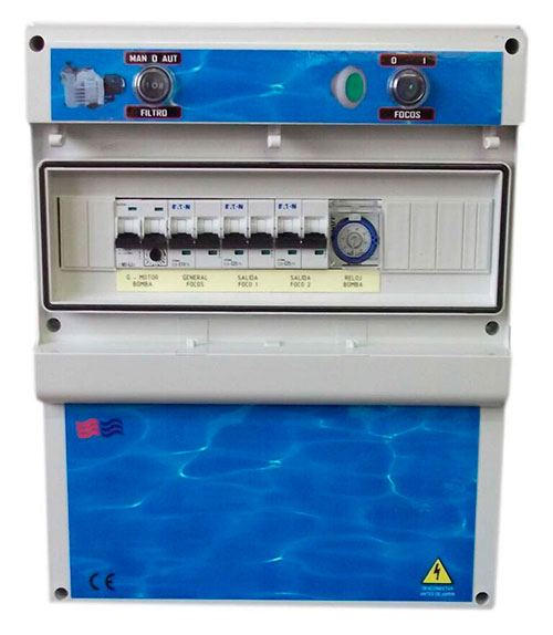 Quadro eléctrico piscinas transbordo F2TD Coytesa