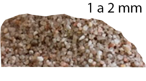 Granulometría 1 a 2 mm