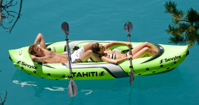 kayak hinchable tahití