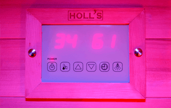Painel de control digital sauna multiwave