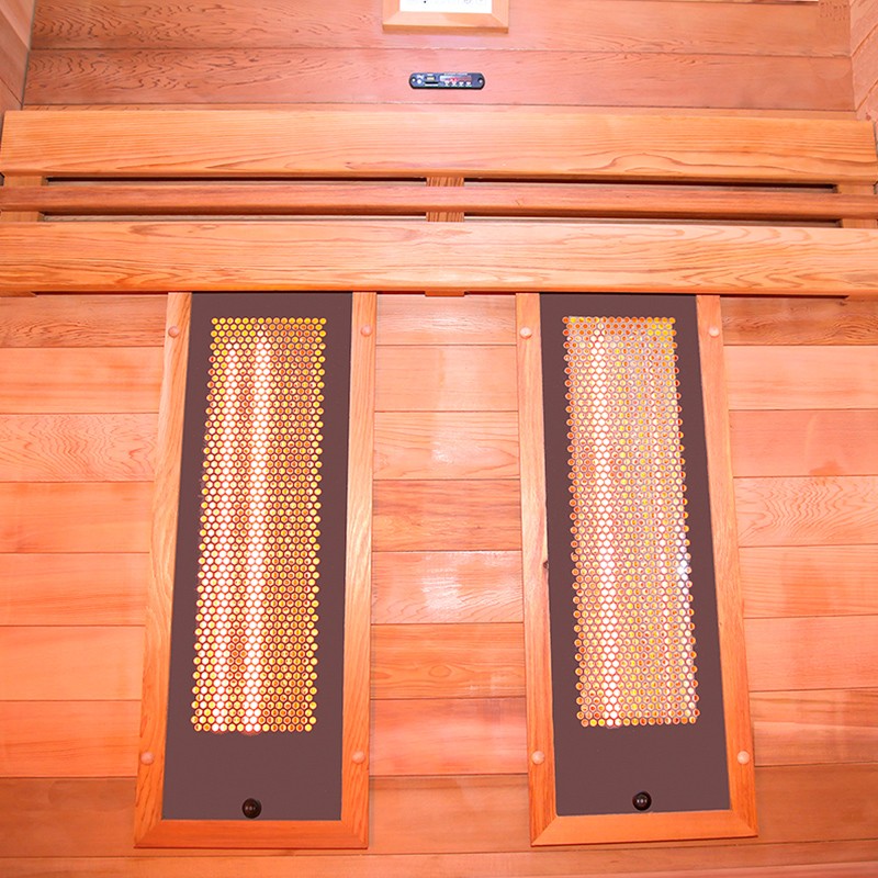 Infra-vermelhos sauna multiwave 2 lugares